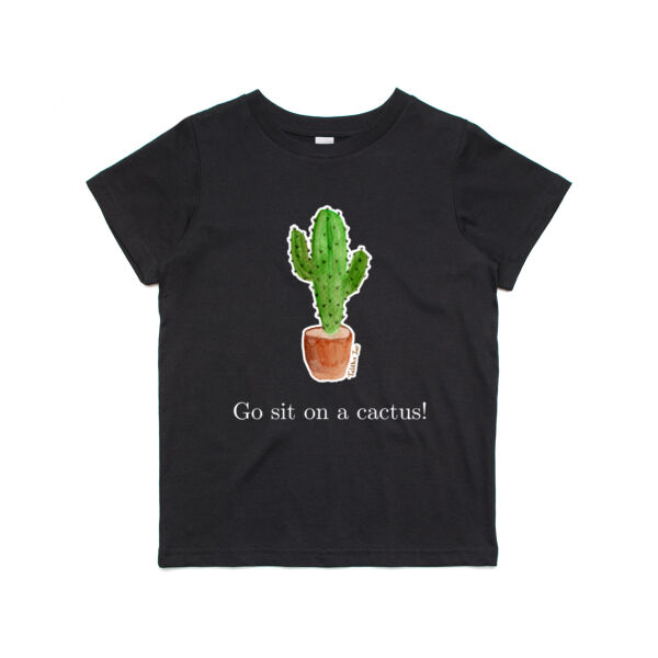 Cactus Tee - Kids - light text Thumbnail
