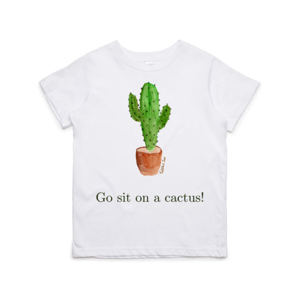 Cactus Tee - Kids - Dark text Thumbnail